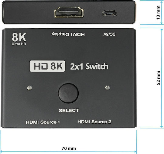 Alcasa Hdmi Switcher