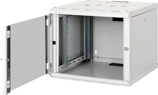 Equip Serverschrank 19" 09HE 600x600mm Glastür Grau