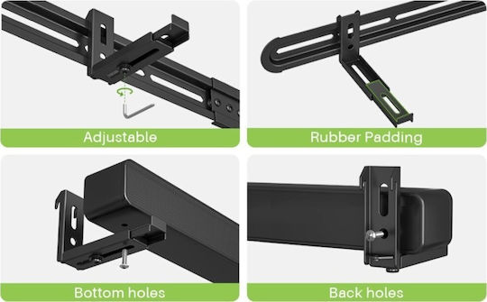 Techly Techly Βάση Τοίχου Ή Vesa Tv Ηχείο Soundbar