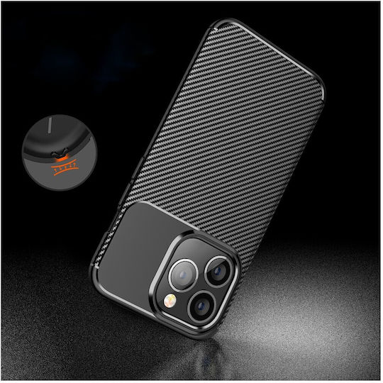 Nexeri Umschlag Rückseite Silikon Schwarz (Samsung Galaxy Xcover 7)