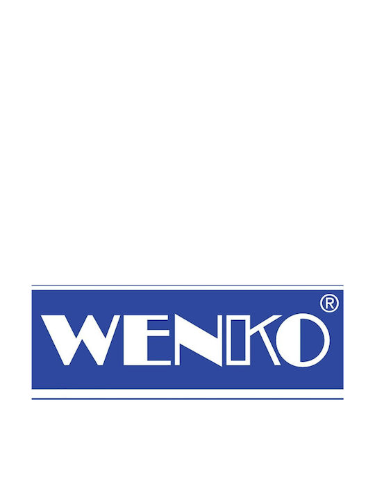 Wenko Coloană de duș fără Baterie Argintiu