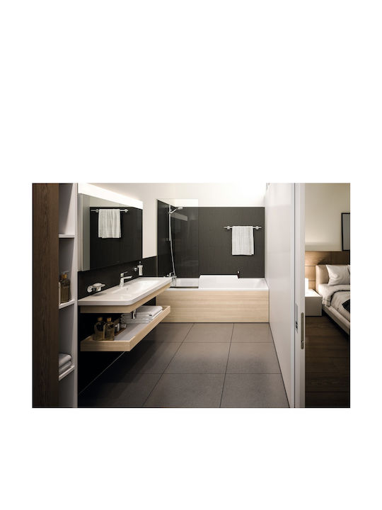 Hansgrohe Αναμεικτική Μπαταρία Νιπτήρα Ασημί