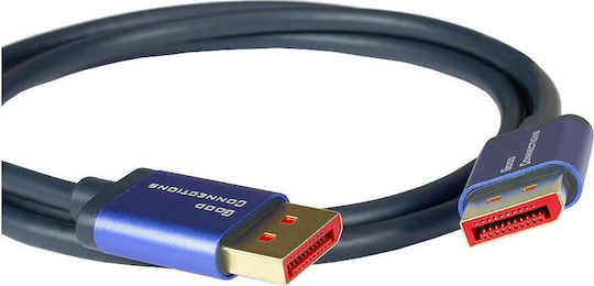 Alcasa Kabel DisplayPort-Stecker - DisplayPort-Stecker 1m Blau
