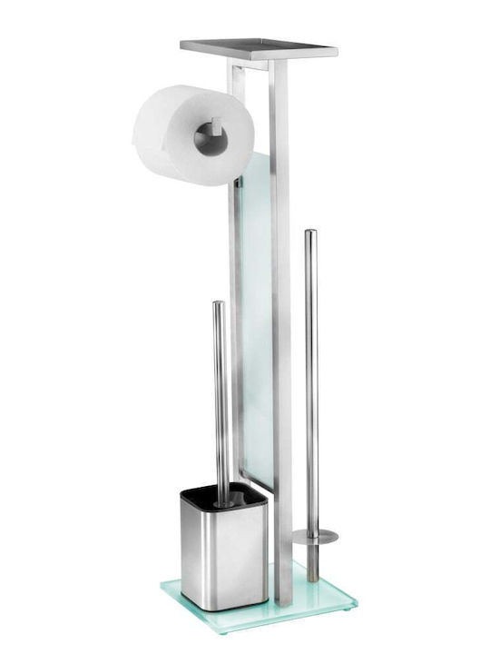 Wenko Inox Toilet Brush Gray