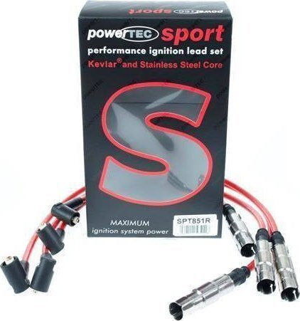 Καλώδια Ανάφλεξης Powertec Powertec Audi A3 A6 Seat Leon Vw Golf 1.6 2.0l Μπλε