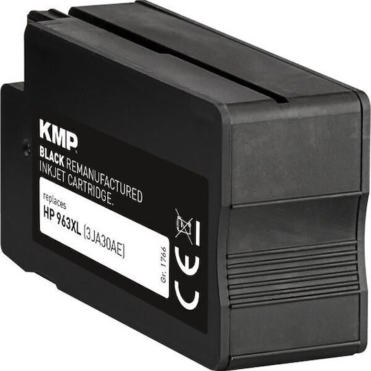 KMP Συμβατό Μελάνι Εκτυπωτή InkJet HP 3JA30AE 963 XL 55ml Μαύρο 1τμχ
