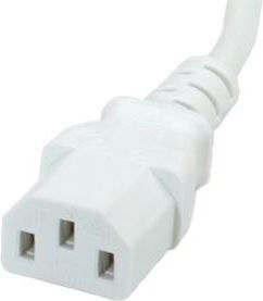 Καλώδιο Τροφοδοσίας Value Monitor Powcable Iec 1.8m Λευκό 19.99.1516-50