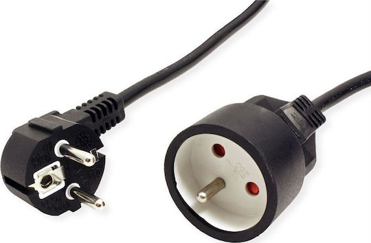 Power Cable Value Extension Power Cable AC 230V UTE Black 3m