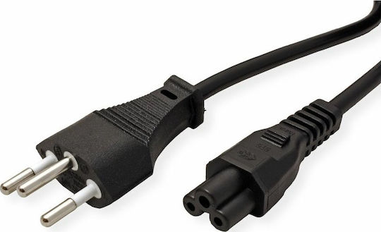 Value Power Cable Type J Ch To C5 Black 1.0 M