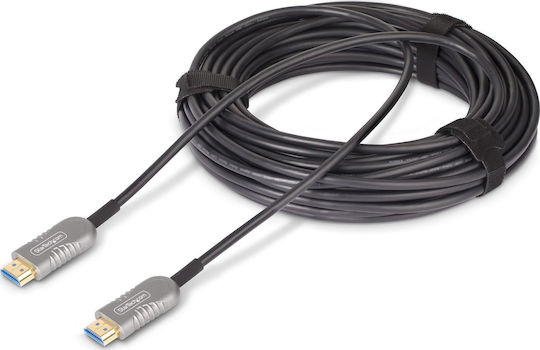 StarTech HDMI 2.1 Ultra High Speed 48Gbps 4K 120Hz HDR VRR Cable HDMI male - HDMI male 9.1m Μαύρο