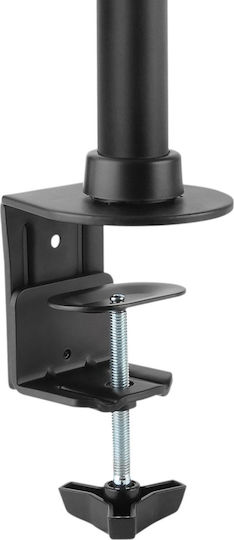 Inline Tischhalterung TV LED TFT Display bis zu 27" 69cm max 8kg Schwarz