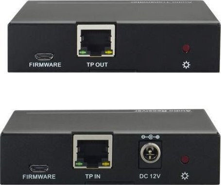 AV Signal Transmission System Vivolink Vivolink Vlexta170 AV Extension Transmitter Receiver AV Black