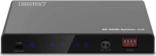 Digitus HDMI Splitter 1x2 8K/60Hz