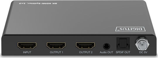 Digitus HDMI Splitter 1x2 8K/60Hz