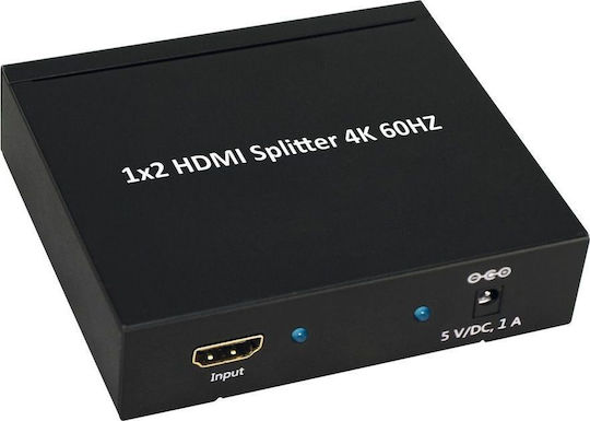 Διαχωριστής Hdmi 2 X Hdmi 14.99.3582