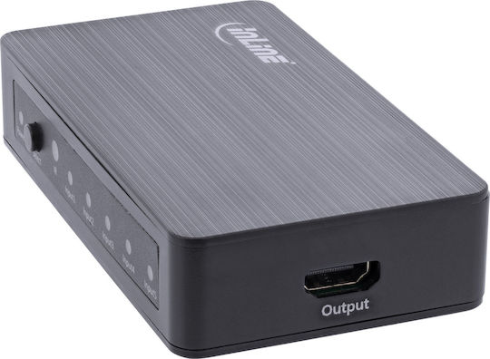 Inline HDMI Switch 5 Port 4k2k@60Hz HDCP 2.2