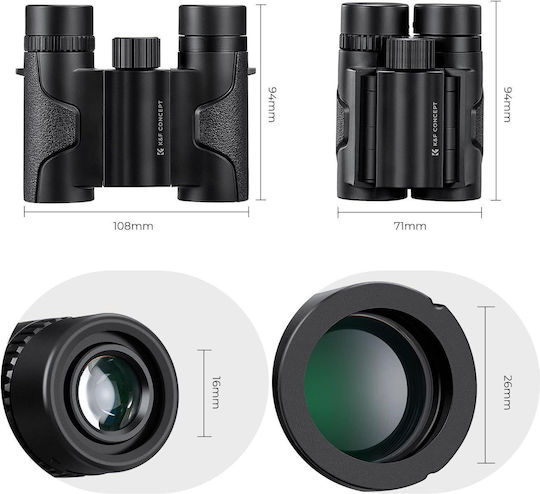 K&F Concept Binoculars Waterproof 8x21mm