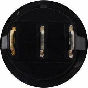 Mtuning Διακόπτης Στρογγυλός On-off 3pin Μπλε