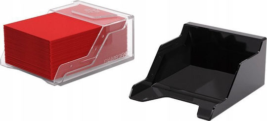 Gamegenic 50+ Bastion Deck Box Standardgröße Schwarz/Transparent