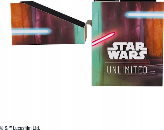 Gamegenic Soft Crate - Krieg der Sterne Unbegrenzte Edition: Obi-wan Kenobi/darth Maul Star Wars Deck Box Standardgröße