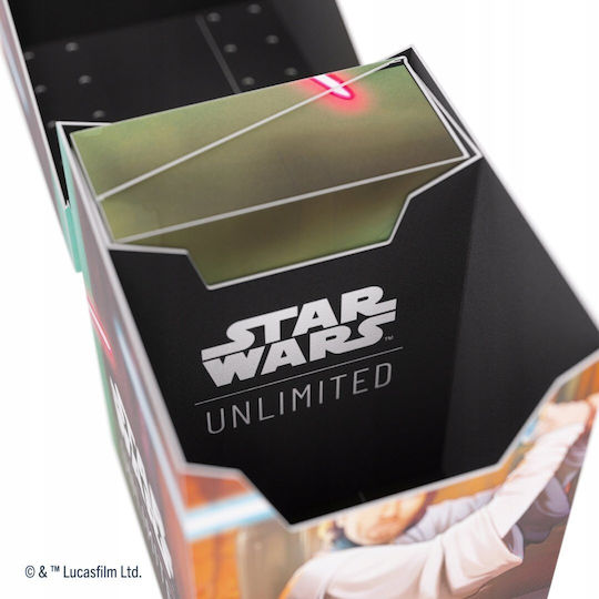 Gamegenic Soft Crate - Krieg der Sterne Unbegrenzte Edition: Obi-wan Kenobi/darth Maul Star Wars Deck Box Standardgröße