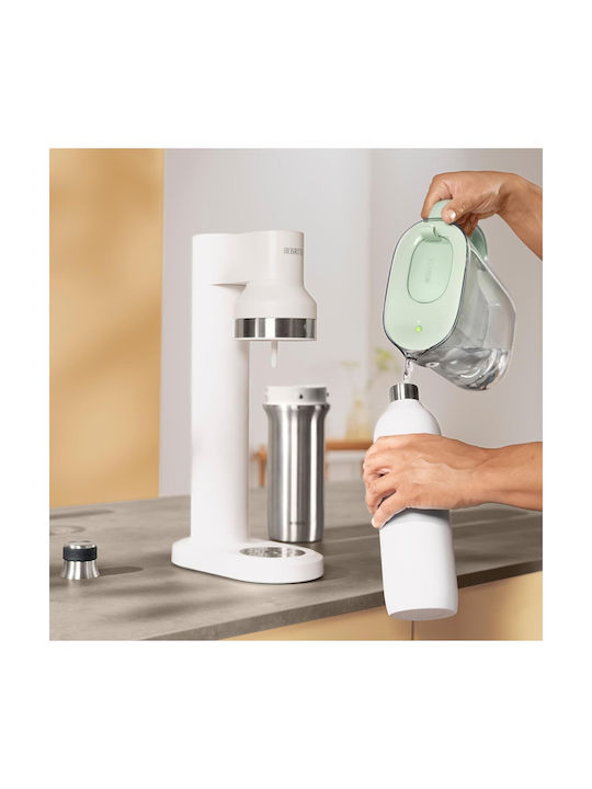Brita Sodatrio Sticlă De Apă Din Oțel Inoxidabil 500ml Albă