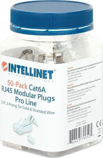 Intellinet Network Solutions RJ45 8P8C Cat6a STP Щепсел 50 бр. 790505