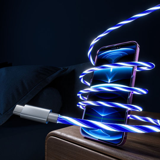 Oniverse USB 2.0 Cable USB-C male - USB-C Μπλε 2m