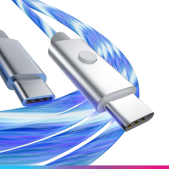Oniverse USB 2.0 Cable USB-C male - USB-C Μπλε 2m