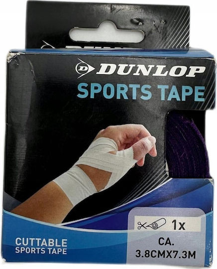 Dunlop Αυτοκόλλητη Αθλητική Ταινία 3.8cm x 7.3m Μωβ