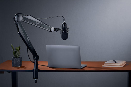 Mozos Mozos Black Microphone Stand Arm 80 Cm Sb41 + Ps-pro Microphone Pop Filter