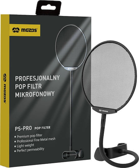 Mozos Mozos Shock Mount for Microphones 48-54mm Shm2 + Microphone Pop Filter Ps-pro