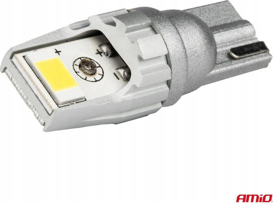 AMiO Lamps Car T10 / W5W Canbus LED 6000K Cold White 12-24V 2pcs