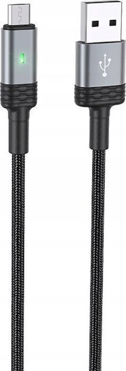 Borofone Regulär USB 2.0 auf Micro-USB-Kabel Schwarz 1.2m 1Stück