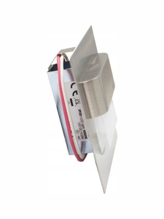 Skoff Wandmontierte Außenleuchte LED IP20 0.8W mit Natürliches Weiß Licht