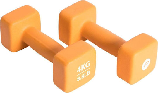 Pure2Improve Барбели от Неопрен 1 x 4кг