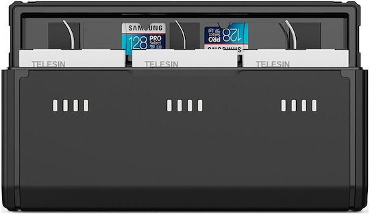 USB Type-C Charger 3x Battery + 2x Battery GoPro Hero 13 Black S0-ecb-09-tgp