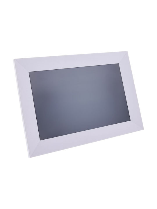 InLine Digital Photo Frame with Touch Screen 10.1" Resolution 1920x1200 with WiFi White 4043718319282
