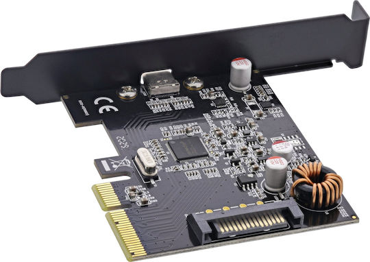 InLine Κάρτα PCIe σε θύρα USB 3.2 / Type-C
