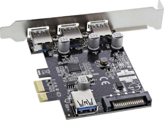 InLine Κάρτα PCIe σε θύρα USB 3.0 / SATA