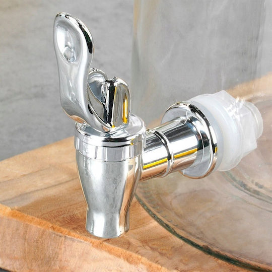 Vilde Glass Vase Beverage Dispenser with Spigot 6.2lt