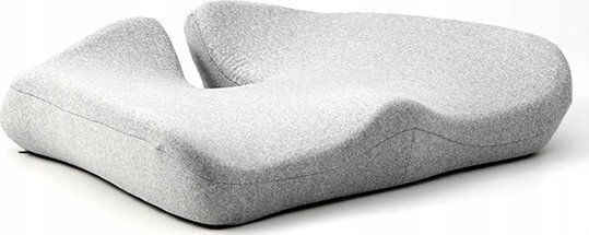 Powerton Μαξιλάρι Καθίσματος με Memory Foam σε Γκρι χρώμα