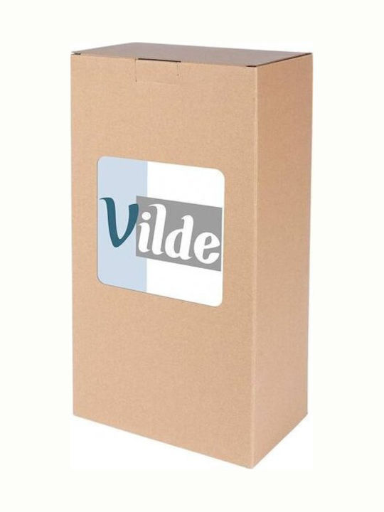 Vilde Επιδαπέδια Μπουκαλοθήκη Μεταλλική Μαύρη 27x13x84.5εκ.