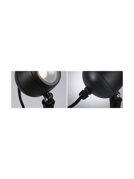 Paulmann Outdoor Floor Lamp LED for Exterior Spaces 7.2W with Warm White Light IP65 Gray