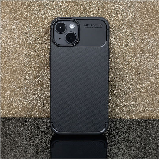Nexeri Umschlag Rückseite Silikon Schwarz (Galaxy S24 FE)