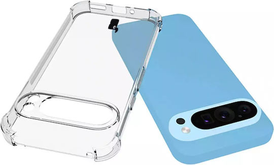 Bizon Salpa Back Cover Tempered Glass Διάφανο (Google Pixel 9 / 9 ProOnePlus 9 Pro)