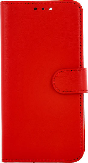 Nexeri Wallet Δερμάτινο / Σιλικόνης Κόκκινο (Redmi 14C / Poco C75)