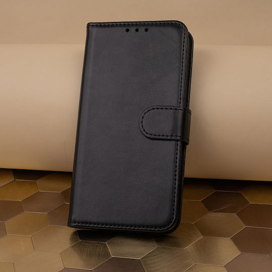 Nexeri Wallet Leather / Silicone Black (Redmi 14C 4G / Redmi A4)