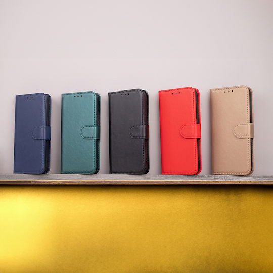 Nexeri Brieftasche Leder Gold (Redmi 14C / Poco C75)