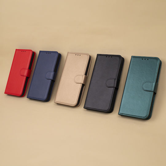 Nexeri Wallet Δερμάτινο / Σιλικόνης Κόκκινο (Redmi 14C / Poco C75)